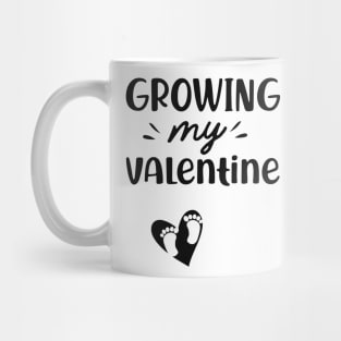 Pregnancy - Growing my valentine Mug